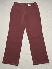 NWT Gloria Vanderbilt Amanda Tapered Classic Fit Stretch Jeans Size 14 32x31 