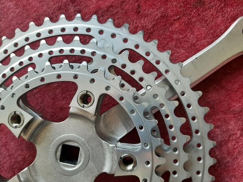Pédalier Crankset STRONGLIGHT BIS 99 32-42-52 Aluminium 170 14x125 D7 - Imagen 18 de 21