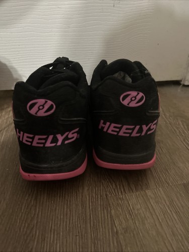 Heelys Women's Pro 20 Sneakers Black/White/Pink, Size 9 - Picture 3 of 5