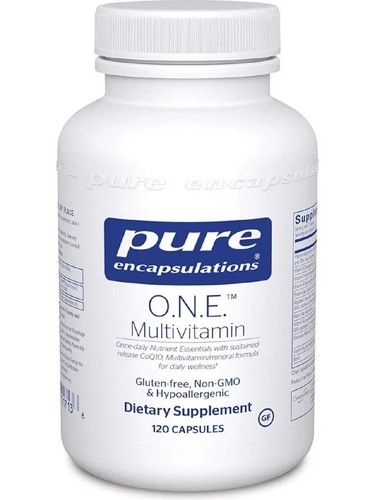 Pure Encapsulations O.N.E. Multivitamin Dietary Supplement – 120 Capsules - Picture 1 of 6