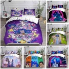 Cosplay Knights of Guinevere 3D Bettbezug Bettwäsche Set Kissenbezug Single Size