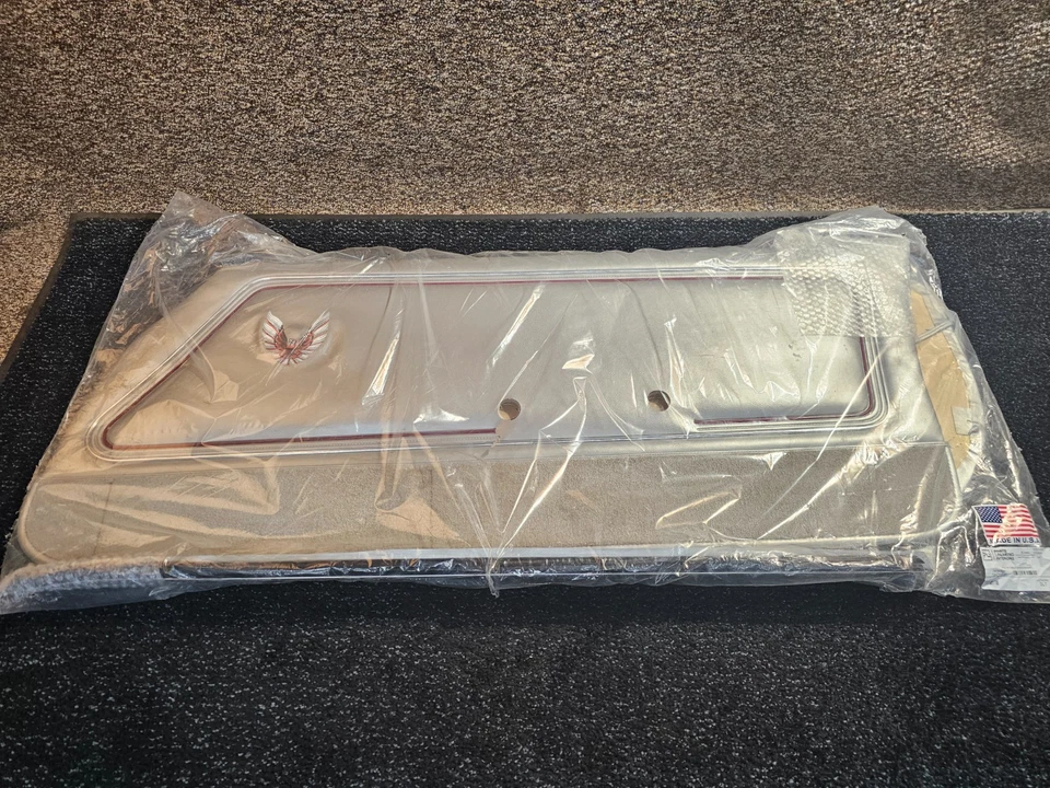 (CANTIDAD 1 PAR) PUI 79HD66-P Almohadilla de panel de puerta delantera estándar para Firebird 1979 Foto 4 de 4