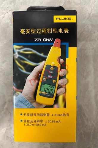 Fluke 771 772 773 Milliamp Process Clamp Meter Indicatore Calibrazione Corrente✦# - Foto 2 di 5