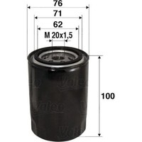Valeo 586012 ÖLfilter FüR Fiat Lancia ÖLreinigung Inspektion Service