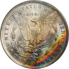 🌈 1883-O GEM  Morgan Silver Dollar -- Beautiful Rainbow Toner -- PCGS MS65 🌈