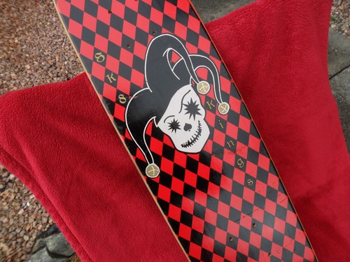 Sk8kings seltenes "Joker" Deck Made in USA 27,5 x 7,25 Maple Deck ex Display - Bild 11 von 11