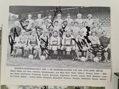 Autogrammkarten Eis Hockey teams SIGNIERT: Kaiserslautern 1FCK Eintracht Bayern - Bild 5 von 17