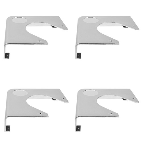 4 Pcs Billiard Accessories Pool Table Corner Protector Billiards Corners Plate - Picture 4 of 12