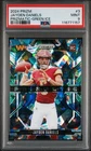 2024 PANINI PRIZM PRIZMATIC GREEN ICE #3 JAYDEN DANIELS ROOKIE RC PSA 9