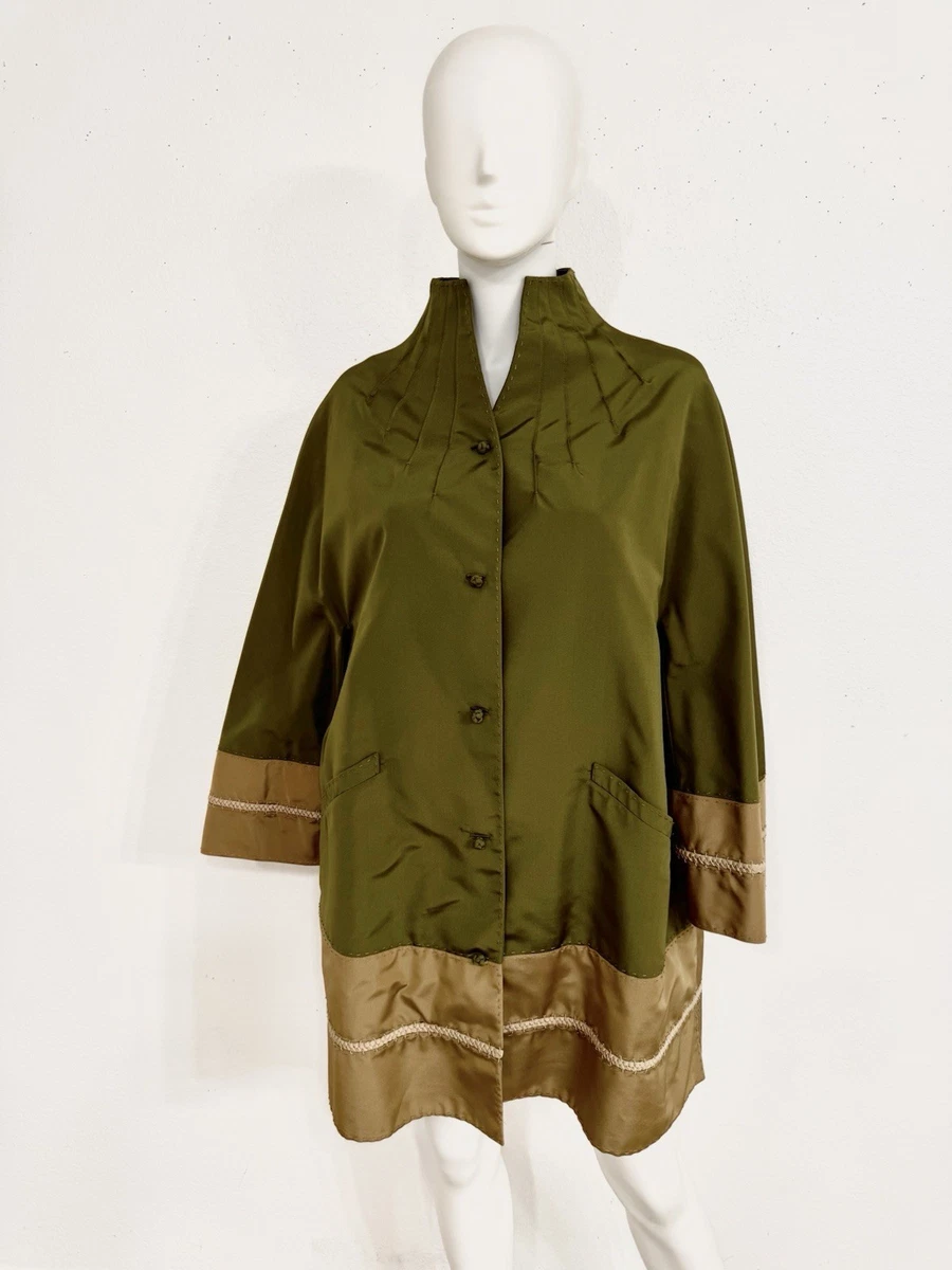 Veste En Laine Crème Chado Ralph Rucci - Taille 6, Occasion En Excellent état, Fabriquée Aux États-Unis