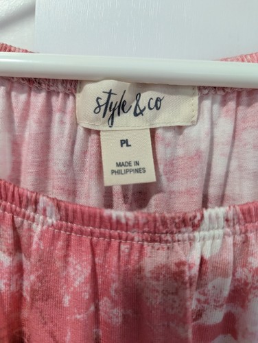 Style & Co Women's Blouse PL - Picture 6 of 10