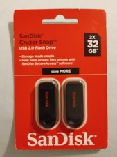 SanDisk Cruzer Snap 32GB Flash Drive USB 2.0 ...