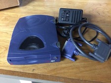 Iomega Zip250 External Parallel Port Drive Z250P W/ Cables - Powers On
