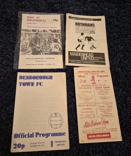 51 Football Programmes from Various Years - Imagen 7 de 13