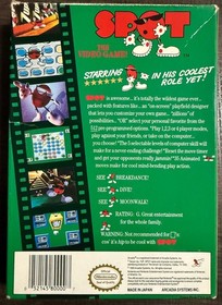 Spot: The Video Game (NES) | Box & Cart | No Manual | Marker Writing | READ