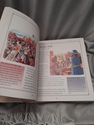 Vintage Children's Book of the Bible - Hardcover By Metts, Wallis C. - - Picture 21 of 24