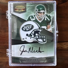 2009 Donruss Gridiron Gear NFL Teams Auto Joe Klecko #9 Jets HOF  060/119