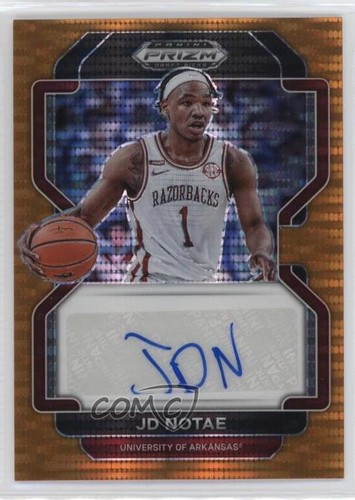 2022-23 Panini Prizm Draft Picks Orange Pulsar /49 JD Notae #DP-JDN Auto - Picture 1 of 3