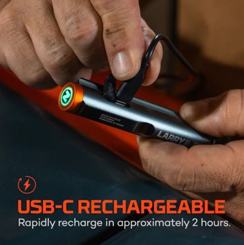 Nebo Lil Larry 500 Flex Lumen COB LED Magnetic USB-C Rechargeable Torch Light UK - Picture 9 of 24