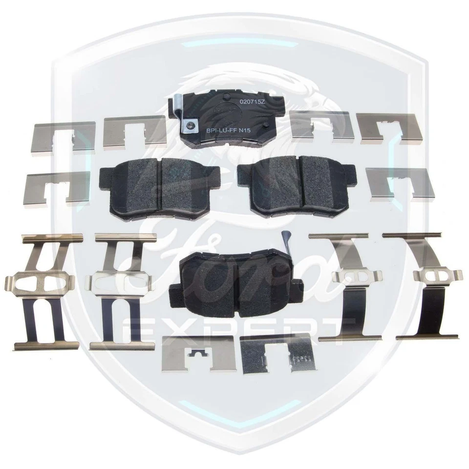 Nuevo kit de pastillas de freno delanteras y traseras de cerámica OE para Honda Accord 2003-2007 9 años de garantía Foto 2 de 4