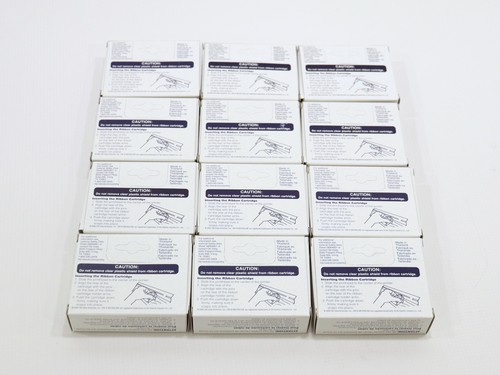 12x Posten OKI 52102001 Black Cartridge Ribbon 320/321/321 Turbo/OKIDATA 100 Series - Bild 3 von 4