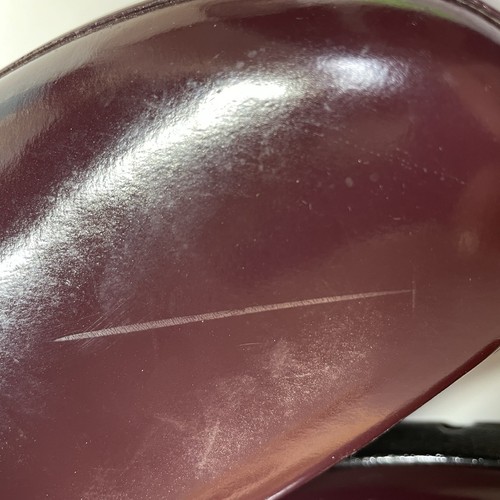 Hunter Stiefel Damen 7 Burgund Raffiniert Chelsea Gesteppt Glanz Regen Kurz Bootie - Bild 13 von 15