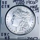 1902 O BU GEM MORGAN SILVER DOLLAR UNC MS+++ U.S. MINT RARE COIN 7057