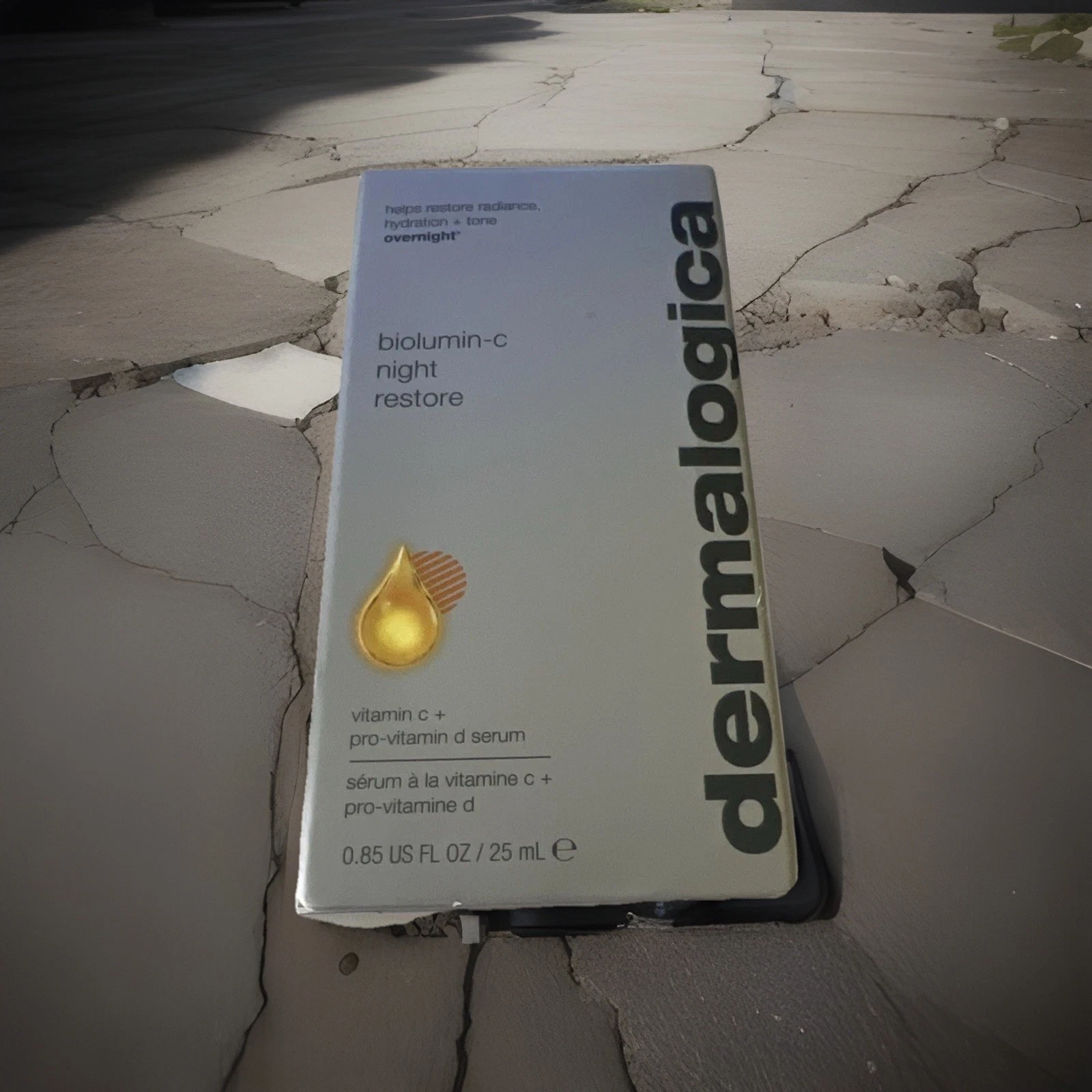 Dermalogica Biolumin-C Night Restore Vitamin C + Pro-vitamin D Serum New
