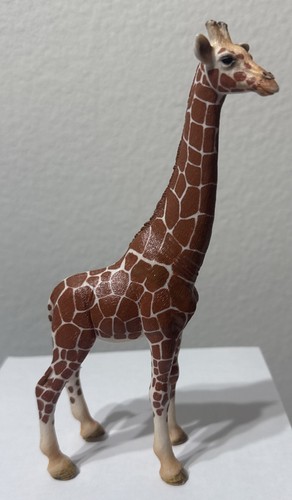2015 Schleich Am Limes D73527 Giraffe 6.75” Adult Female Hard Plastic Animal - Picture 2 of 7