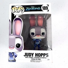 Funko Pop! Judy Hopps #189 Disney Zootopia S1 Vinyl Figurine