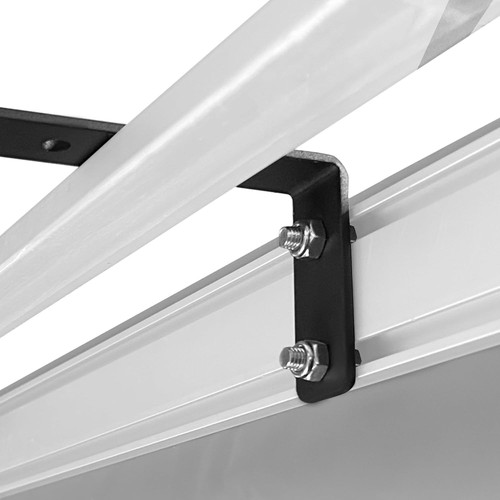 Robust Awning Hardware Kit - Stainless Steel L-Shape, Reflective Ropes, Wrench - Bild 6 von 7