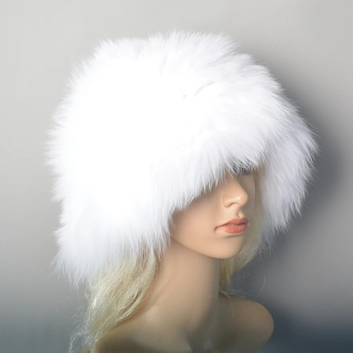 Warm Hats Party Cap Solid Beanies Caps Real Fox Farm Fur Snow Genuine Women - Picture 22 of 31