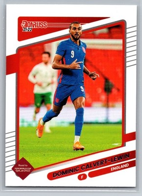 2021 22 Panini Donruss Dominic Calvert Lewin #49 England Road to World Cup