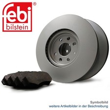 FEBI BILSTEIN Bremsscheiben Set + Beläge für VW POLO 3 6N1 6N2 Van 16V SDI 100
