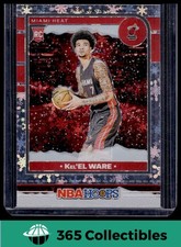 2024 Panini Hoops Kel'el Ware  Miami Heat NBA Basketball