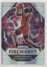 2020-21 Panini Prizm Fireworks Hyper Prizm James Harden #11 4xw