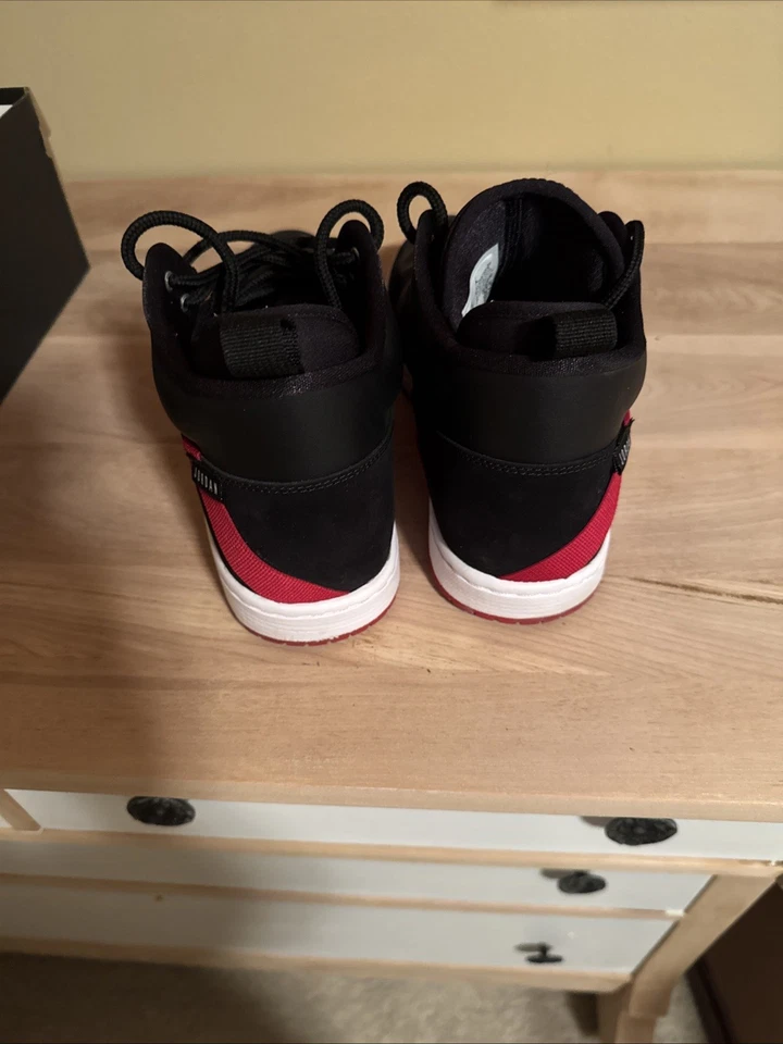 Nike Hombre Jordan Fadeaway AO1329 023 Negro/Blanco-Rojo Gimnasio, Talla 10 Foto 3 de 4