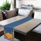 Eid Mubarak Table Runner Festival Ramadan Kitchen Dinning Table Decoration