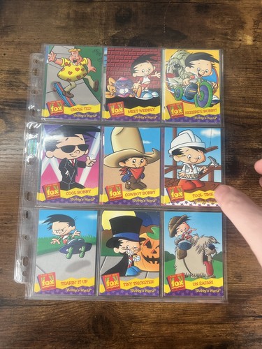 Juego completo de tarjetas coleccionables Fleer Fox Kids Network 1995 1-150 en muy buena condición - Imagen 16 de 17