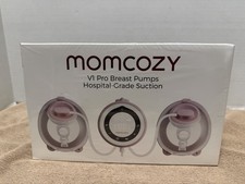 Momcozy V1 Pro BP137 Wearable Electric Breast Pump - Cozy Red SEALED 