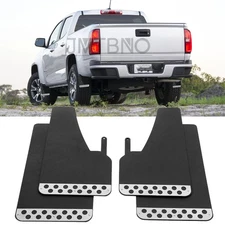 For Chevy Colorado GMC Canyon 4x Mud Flaps Splash Guards Mudguards w/ Reflector