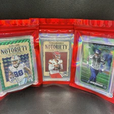 NFL Football MYSTERY Pack!  15x Cards NO BASE PAPER  - 1x+ Auto/Relic/#'d !