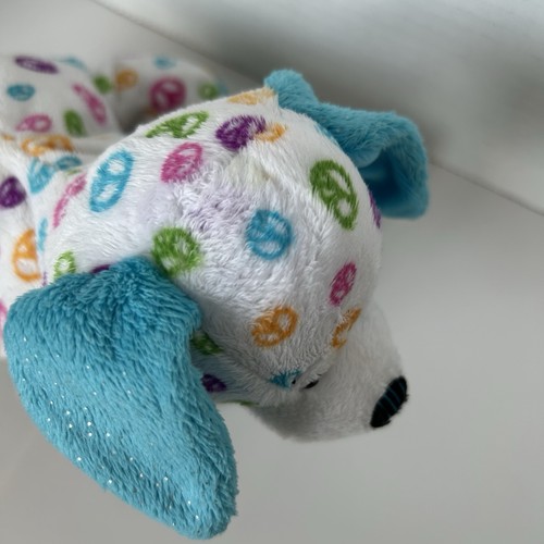 Ganz Webkinz Peace Puppy Dog Plush HM440 Blue Ears No Code *read Description - Picture 7 of 7