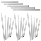 4 Sets Wind Chime Tubes 70 80 90 100 115 mm Aluminum Pipe for DIY Crafts