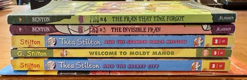 CHILDREN 6 BOOK LOT: Franny K. Stein, Geronimo Stilton - Fun Chapter Books - Picture 8 of 8