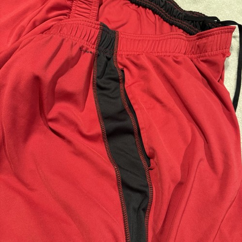 Reebok Herren Play Dry Power Wicking 5XL rot Sport Gym Shorts Basketball schwarz - Bild 6 von 9
