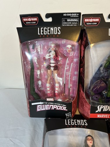 Marvel Legends Spider Man LIZARD BAF wave set of 7 Figures 2017 Complete Set New - Picture 2 of 9