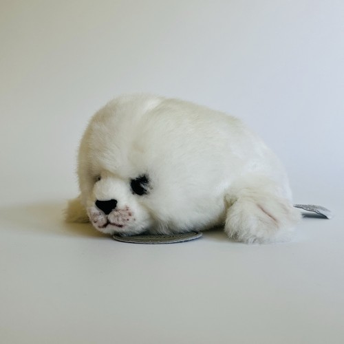 Gift From Iceland Soft Toy Cuddly Plush White Seal Stuffed Animal Plushie 9”