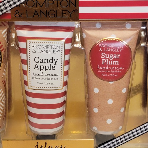 Brompton & Langley Deluxe Hand Cream Set 5 Pc Moisturizing Winter Christmas - Picture 3 of 7
