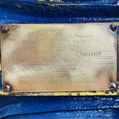 Ingersoll Rand EE9G Air Motor RSB10097 90 PSI Pneumatic Rotary Drive - Picture 10 of 11